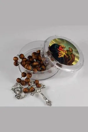 Van Santen Fashion Charm Jewelry Rozenkrans hout met rozengeur.