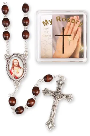 Van Santen Fashion Charm Jewelry Rozenkrans H. H. Jezus (6215/BR)
