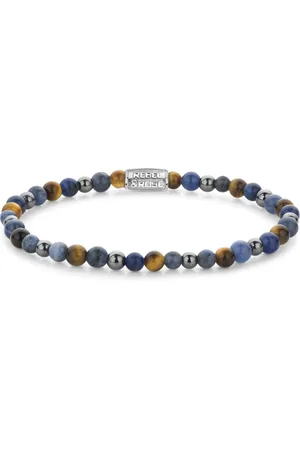 Rebel & Rose Rebel & and Rose - Armband - Blue Rain - 4mm - RR-40132-S Unisex