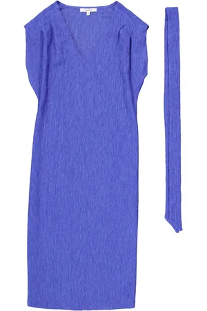 Garcia Dames Jurk Blauw Sleeveless