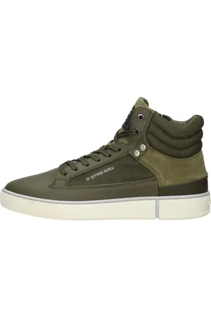 G-Star Raw Ravond Mid Bsc Dnm M Hoge sneakers - Leren Sneaker - Heren -