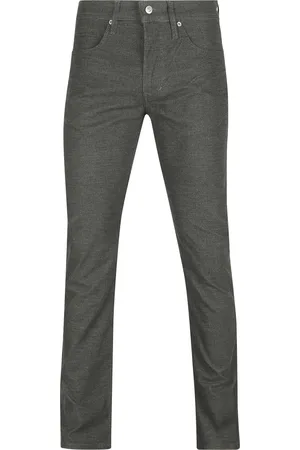 Mac Mac Broek Arne Print Antraciet