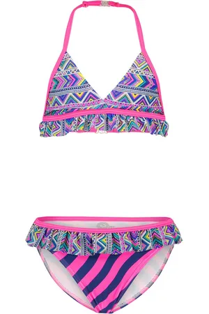 Just Beach Meisjes bikini triangel - Tropic aztek
