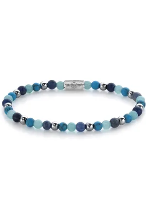 Rebel & Rose Rebel & and Rose - Armband - Blueummer Vibes - 4mm - RR-40054-S Dames