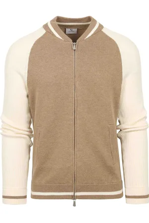 Suitable Vest Max Varsity Wolmix Beige