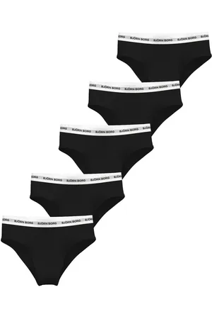 Björn Borg Bjorn Borg 5-pack dames high waist slips - Classic Brief - Taille Dames onderbroeken - L