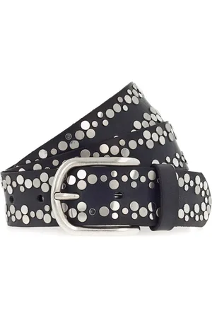 Vanzetti Leren Riem Belt 35MM W85 Donkerblauw