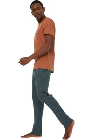 Trendyol Gele Gebreide Pyjamaset