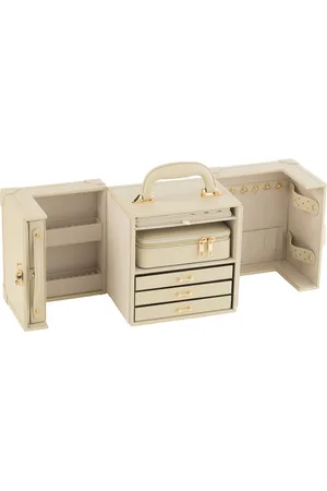 J-line Juwelenkoffer Met Handvat Kunstleder - 29.5x18.5x22cm