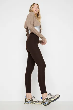 Trendyol TWOAW20TA0047 Volwassenen Vrouwen Leggings Single pack - - XL