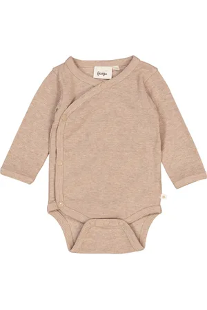 FEETJE The Magic is in You Rib Wikkelromper – Mt. 56 - Taupe Melange