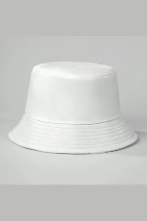 Merkloos Bucket Hat - Vissershoedje - Buckethat - Feest - Festival - Carnaval - Outfit - One Size Fits All