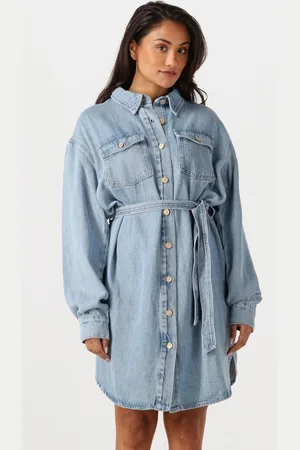 7 for all Mankind Shirt Dress Jurken Dames - Kleedje - Rok - Jurk -