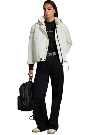 Trendyol Khaki Oversized Pufferjack Met Capuchon En Rits Tweeaw21Mo0144