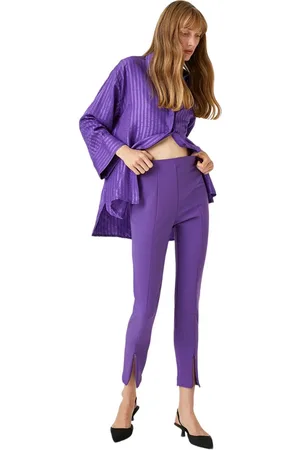 Koton Broek Met Skinny Pijpen En Splitdetail