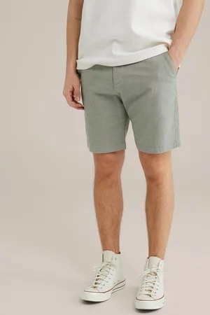 WE Fashion Heren regular fit chinoshort