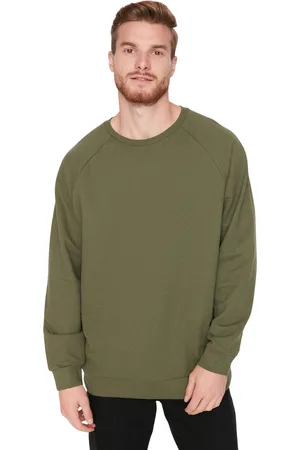 Trendyol Marineblauwe Regular Fit Fleece/Warme Sweater Tmnaw23Sw00190