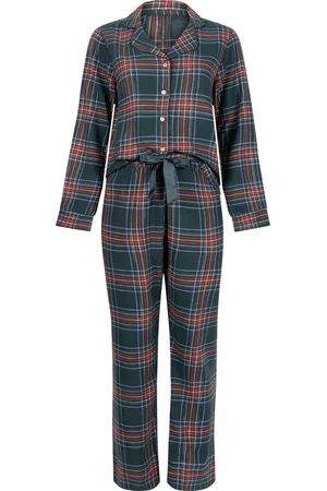 Hunkemöller Dames Nachtmode Pyjamaset Flannel - - maat XS