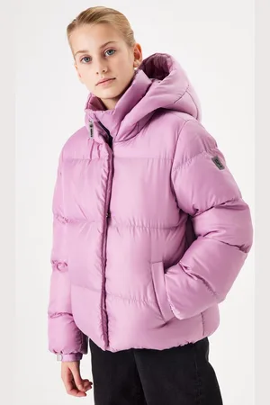 Garcia Meisjes Jas Roze Long mouw