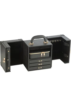 J-line Juwelenkoffer Met Handvat Kunstleder - 29.5x18.5x22cm