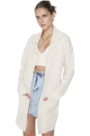 Trendyol Zwart Gebreid Vest Met Zakdetails Twoaw23Hi00161