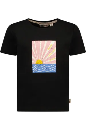 Moodstreet Meisjes SISLEY zonsondergang T-shirt