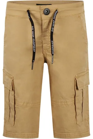 No Way Monday Jongens Korte broek-Karamel