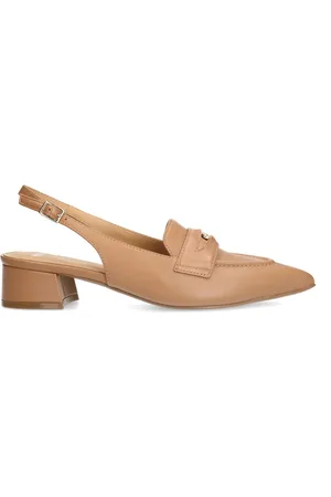 Manfield Dames - leren slingbacks