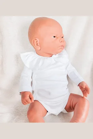 BABIDU Romper 1178 ,overslag, ruche