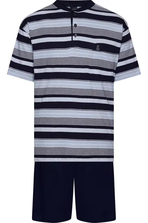 Robson Heren Shortama - Classic Stripes - Katoen
