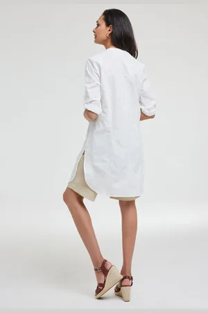 DIDI Dames Tunic Chill In Offwhite Bouquet embro maat 44