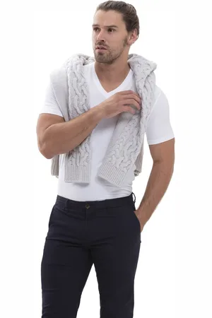 Mey Bodywear Heren Hybride V-hals T-Shirt 30038 30038