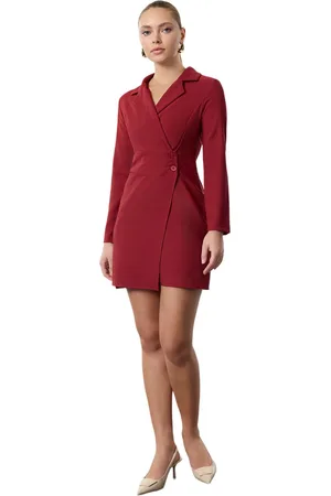 Trendyol Mini-Geweven Mini-Jasjurk Met Knopen En Knopen Twoaw24El00462