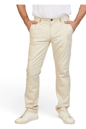 TOM TAILOR Heren Chino Broek TT Chino SMU regular/straight Beige Volwassenen