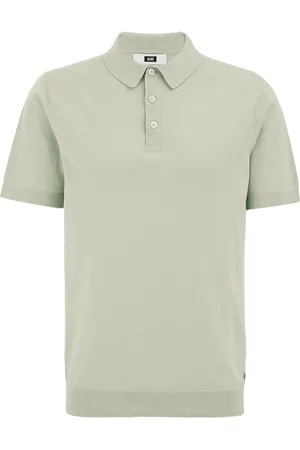WE Fashion Heren fijngebreide polo