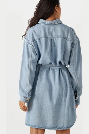 7 for all Mankind Shirt Dress Jurken Dames - Kleedje - Rok - Jurk -