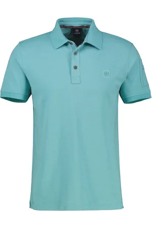 Lerros Polo Korte mouw - Heren - M - - Katoen - 2533229