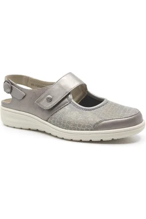 Solidus 27500 40169, kleurige dames sandalen met gesloten neus