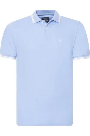 Campbell Poloshirt Classic Polo Km 064399 Middenblauw Uni 003 321 Mannen