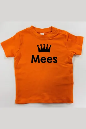 B and C T-shirt - Koningsdag - - Kids - gepersonaliseerd met naam - t-shirt met naam - Baby - T-shirt kind - T-shirt zoon - T-shirt dochter