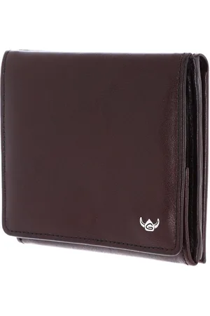 Golden head Portemonnee Weense doos Colorado RFID Protect Billfold Coin Wallet With Large Coin Compartment Wijnrood