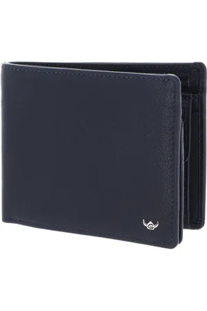 Golden head Portemonnee Capri RFID Protect Billfold Coin Wallet Blauw