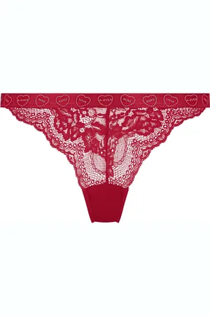 Hunkemöller Dames Lingerie String Kiss - - maat L