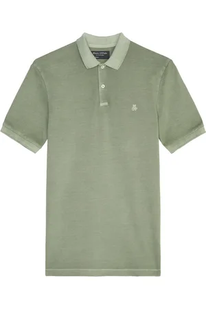 Marc O’ Polo Regular fit polo - heren poloshirt korte mouw - lichtgroen