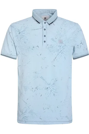Gabbiano Poloshirt Polo 235526 4001 Bright Blue Mannen