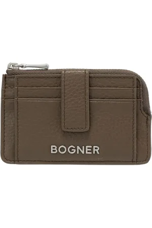 Bogner Leren Kaarthoes Andermatt Elli Purse Donkerbruin