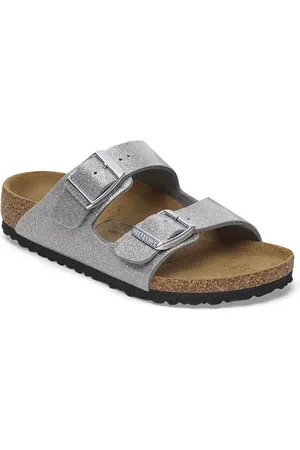 Birkenstock Arizona Kids Birko-Flor Sparkling Light Silver