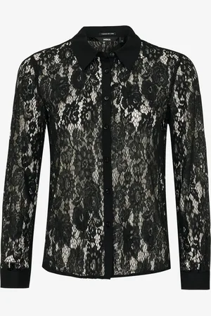 Mexx Blouse Kant Zwart Dames