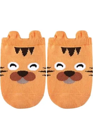 Merkloos Babysokjes Tijgertje | Baby