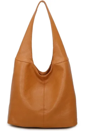 Merkloos Hobo Schoudertas - Ruime trendy Schoudertassen - Kunstleer - Dames Tassen